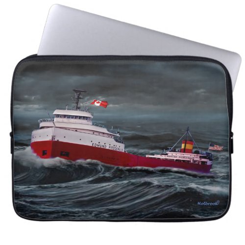 THE WRECK OF THE EDMUND FITZGERALD LAPTOP SLEEVE