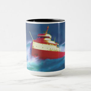 THE WRECK OF THE EDMUND FITZGERALD MUG