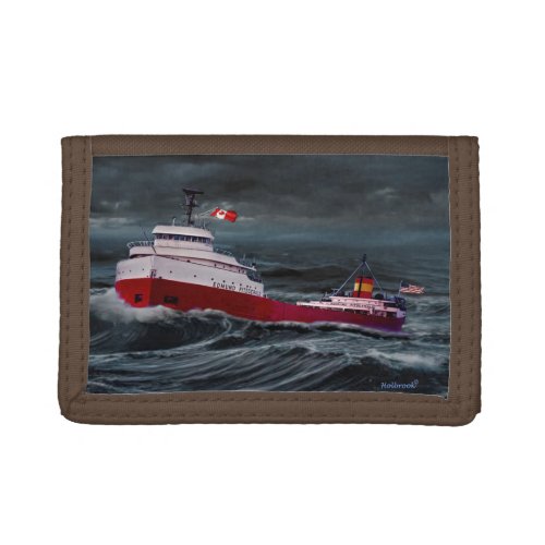  THE WRECK OF THE EDMUND FITZGERALD TRIFOLD WALLET