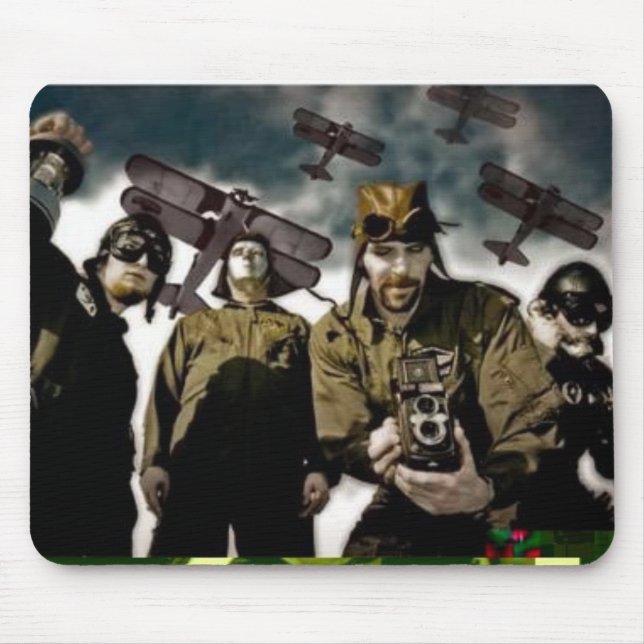 the wRIGHT BROTHERS mouse pad (Front)