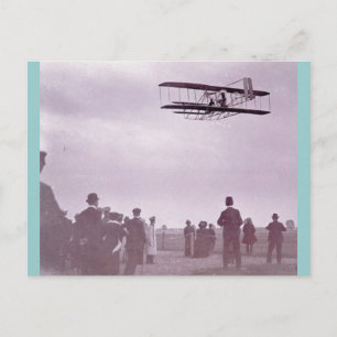 'The Wright Stuff' Wright flyer Postcard