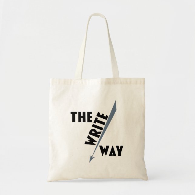 The Write Way Tote Bag (Front)