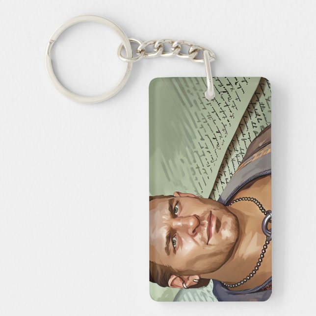 The Writer Keychain (Front)