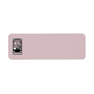 "The Writer" Tarot Card Design Label