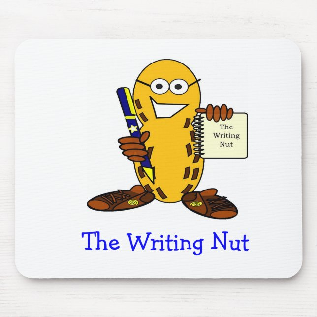 The Writing Nut Mouse Pad (Front)