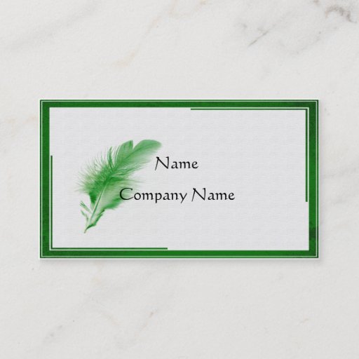 Customizable The Written Word Business Card