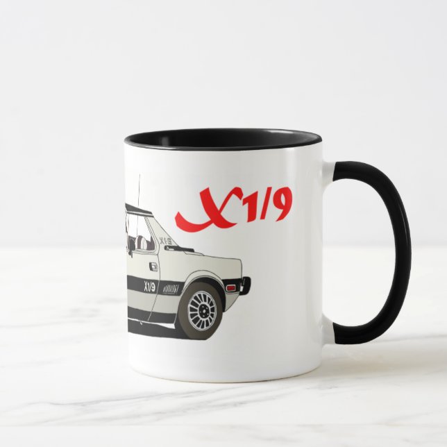 The X1/9 Sports Car Mug (Right)