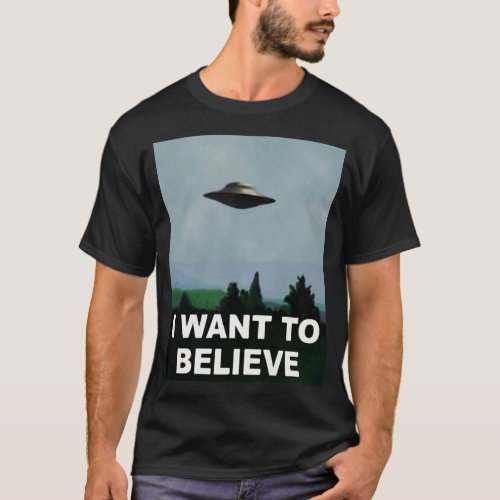 The X Files _ I want to believe  Art Board Print T_Shirt