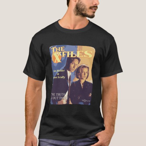 The X_Files The Truth Is Out There Retro Poster T_Shirt