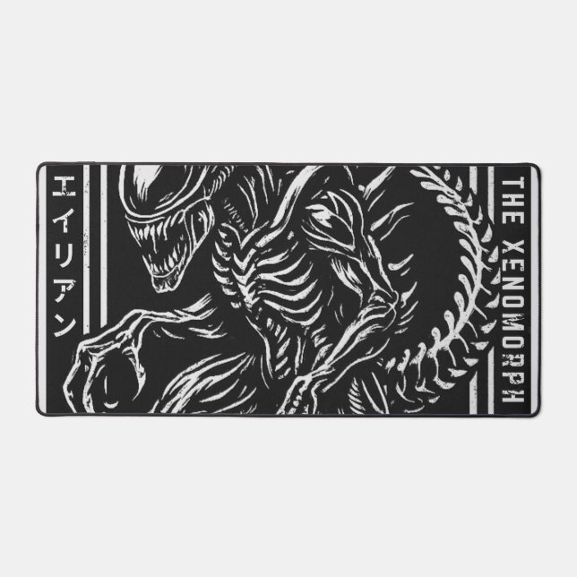 The Xenomorph Desk Mat (Front)