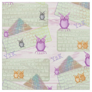 The Y2K computer date 2000 Fabric