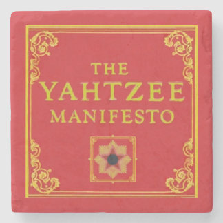The Yahtzee Manifesto Coasters