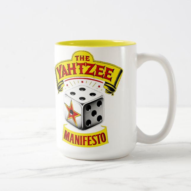 The Yahtzee Manifesto Mug (Right)