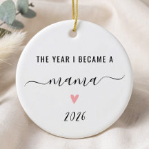 The Year I Became A Mama, Gift for New Mom