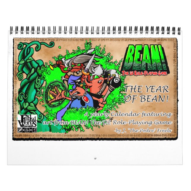 The Year of BEAN! Calendar (Cover)