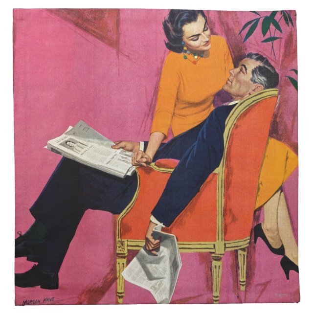 The Year of Discontent Napkin (Front)