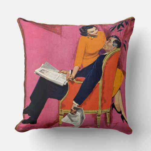 The Year of Discontent Throw Pillow