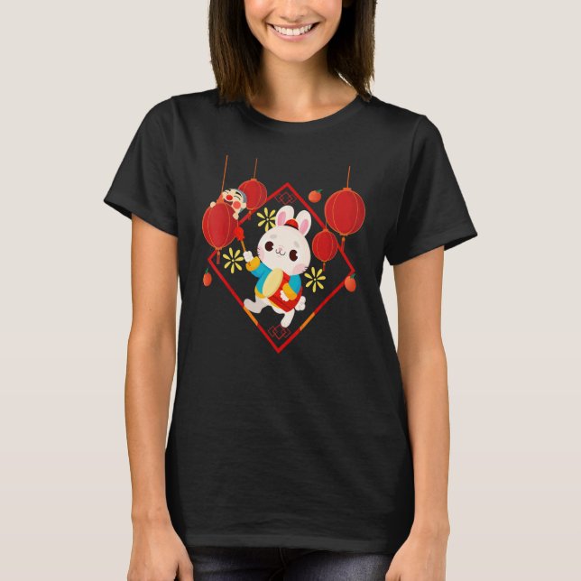 The Year Of Rabbit 2023 Chinese New Years Zodiac T-Shirt (Front)