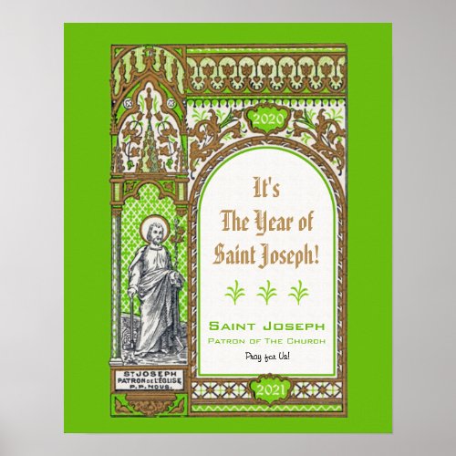 The Year of St Joseph M 036 Poster Vers 2