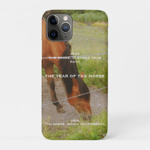The year of the Horse, 2026 qoute iPhone 11 Pro Case