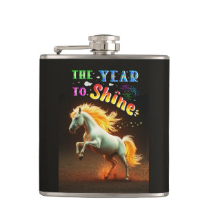 The Year To Shine Flask