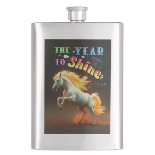 The Year To Shine Flask