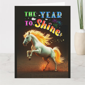 The Year To Shine Thank You Card