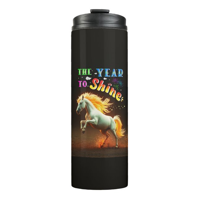 The Year To Shine Thermal Tumbler (Front)