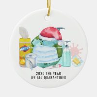 The Year We All Quarantined | 2020 Commemorative Ceramic Ornament