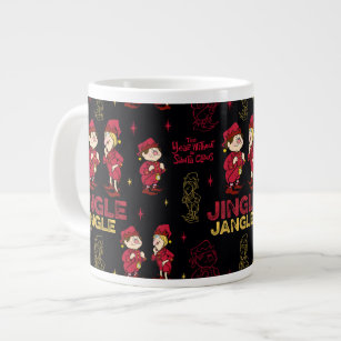 THE YEAR WITHOUT A SANTA CLAUS™   Elf Pattern Giant Coffee Mug