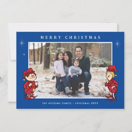 THE YEAR WITHOUT A SANTA CLAUS  Happy Holidays Holiday Card