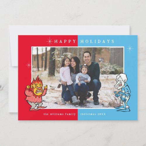 THE YEAR WITHOUT A SANTA CLAUS  Happy Holidays Holiday Card