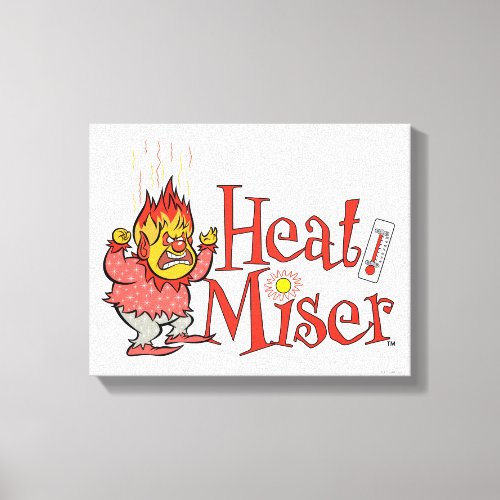 THE YEAR WITHOUT A SANTA CLAUS  Heat Miser Canvas Print