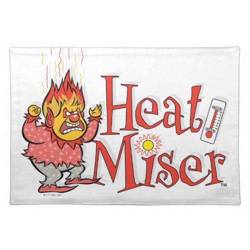 THE YEAR WITHOUT A SANTA CLAUS  Heat Miser Cloth Placemat