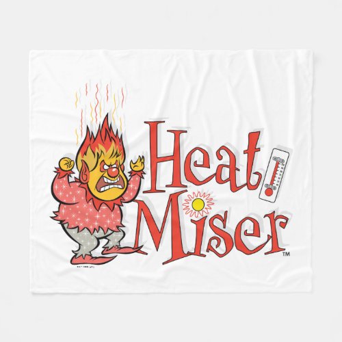 THE YEAR WITHOUT A SANTA CLAUS  Heat Miser Fleece Blanket