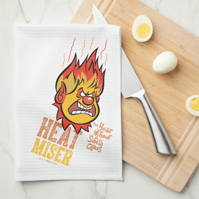 THE YEAR WITHOUT A SANTA CLAUS™ Heat Miser Fuming Kitchen Towel (Quarter Fold)