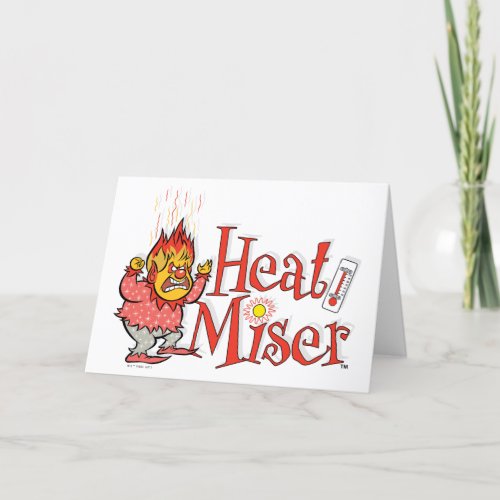 THE YEAR WITHOUT A SANTA CLAUS  Heat Miser Holiday Card