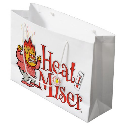 THE YEAR WITHOUT A SANTA CLAUS  Heat Miser Large Gift Bag
