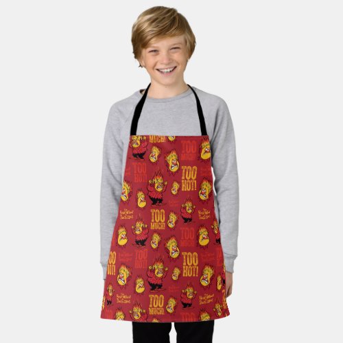 THE YEAR WITHOUT A SANTA CLAUS Heat Miser Pattern Apron