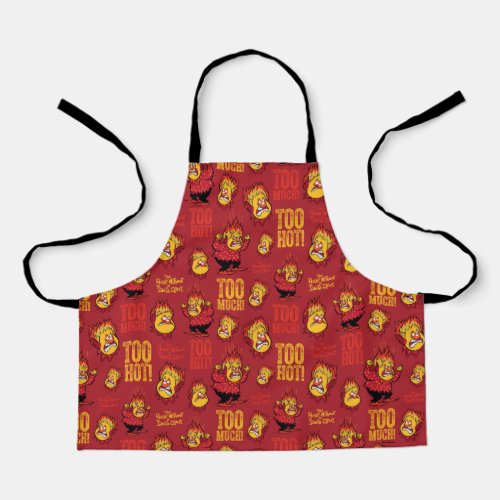 THE YEAR WITHOUT A SANTA CLAUS Heat Miser Pattern Apron