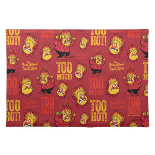 THE YEAR WITHOUT A SANTA CLAUS™ Heat Miser Pattern Cloth Placemat