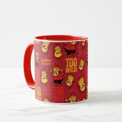 THE YEAR WITHOUT A SANTA CLAUS Heat Miser Pattern Mug