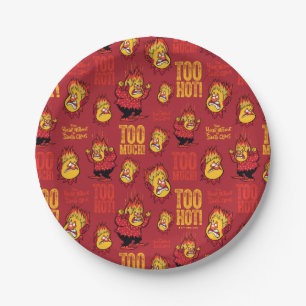 THE YEAR WITHOUT A SANTA CLAUS™ Heat Miser Pattern Paper Plates
