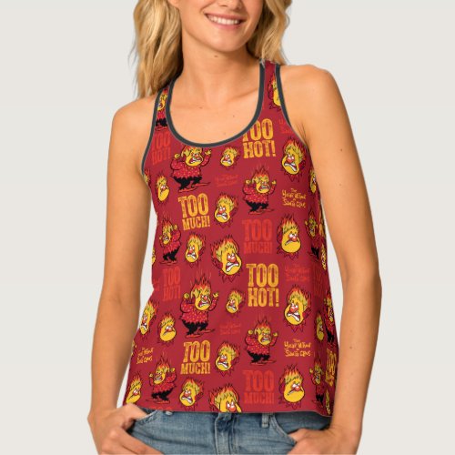 THE YEAR WITHOUT A SANTA CLAUS Heat Miser Pattern Tank Top