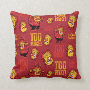 THE YEAR WITHOUT A SANTA CLAUS™ Heat Miser Pattern Throw Pillow