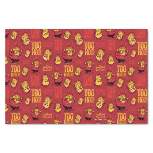 THE YEAR WITHOUT A SANTA CLAUS Heat Miser Pattern Tissue Paper