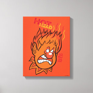 THE YEAR WITHOUT A SANTA CLAUS™ Hot Head Canvas Print