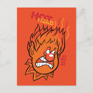 THE YEAR WITHOUT A SANTA CLAUS™ Hot Head Postcard