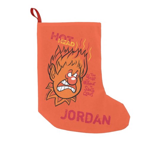 THE YEAR WITHOUT A SANTA CLAUS  Hot Head Small Christmas Stocking