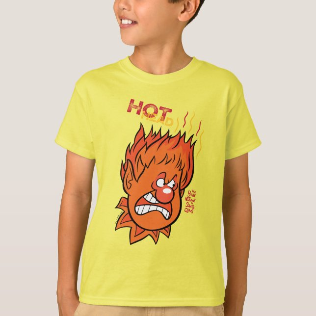 THE YEAR WITHOUT A SANTA CLAUS™ | Hot Head T-Shirt (Front)